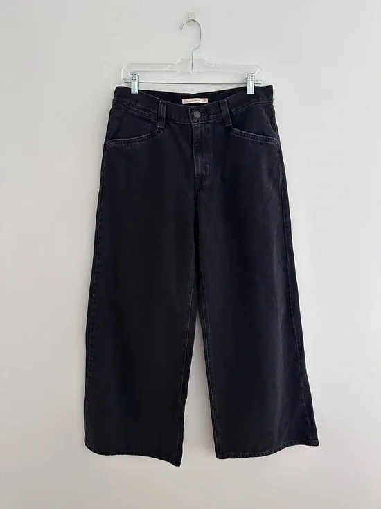 Levi's '94 Baggy Wide Leg Jeans | Washed Black | Size 30 | 100% Cotton Denim - Picture 7 of 7